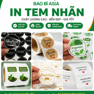 In Tem Nhãn Giá Rẻ, Chất Lượng Nhất