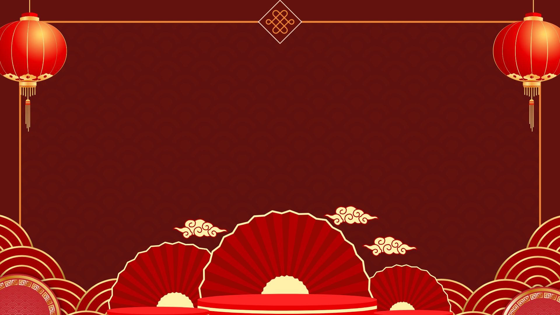 Background Tết xưa cổ điển mẫu 11