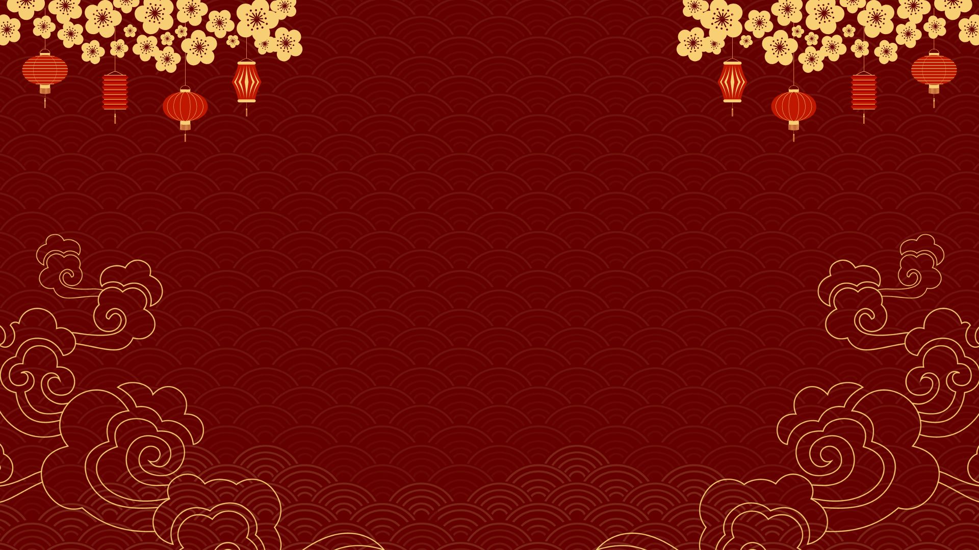 Background Tết xưa cổ điển mẫu 12