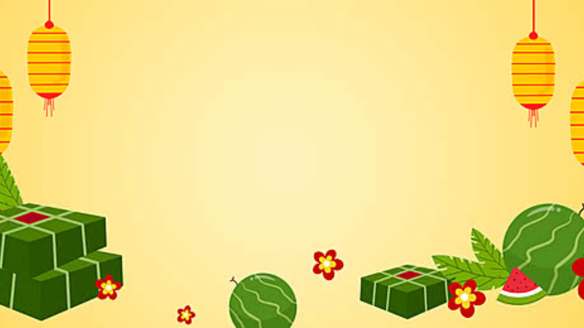 Background Tết xưa cổ điển mẫu 22