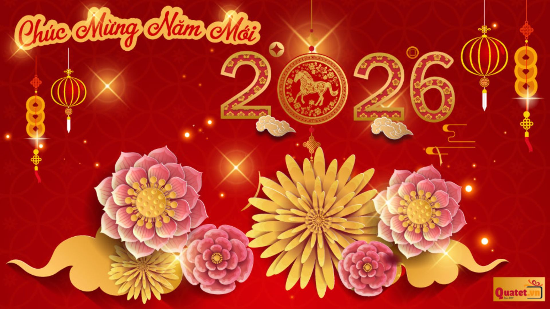 Background Tết xưa cổ điển mẫu 23