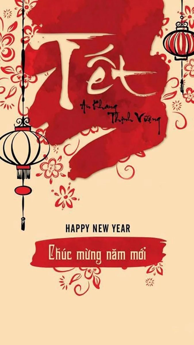 Hình nền Tết cho điện thoại mẫu 8