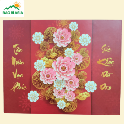 Hộp Giấy Đựng Quà Tết