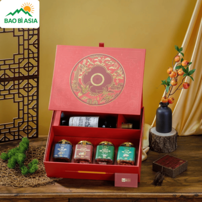 Hộp Giấy Đựng Quà Tết