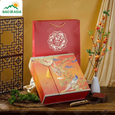 Hộp Giấy Đựng Quà Tết