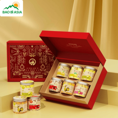 Hộp Giấy Đựng Quà Tết