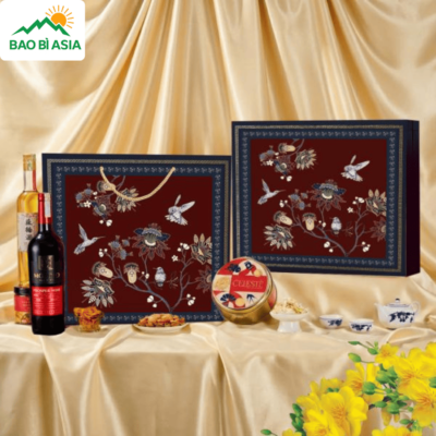 Hộp Giấy Đựng Quà Tết