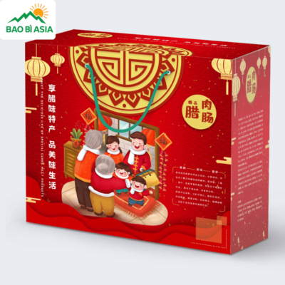 Hộp Giấy Đựng Quà Tết