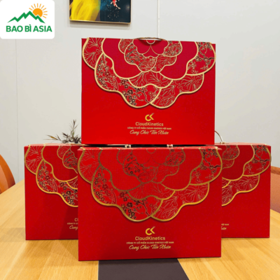 Hộp Giấy Đựng Quà Tết