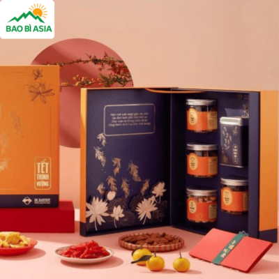 Hộp Giấy Đựng Quà Tết