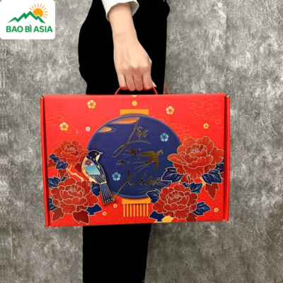 Hộp Giấy Đựng Quà Tết