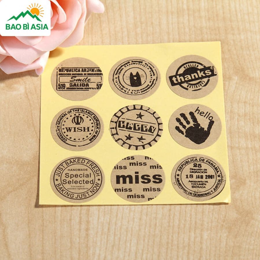 Mẫu tem nhãn đẹp 3