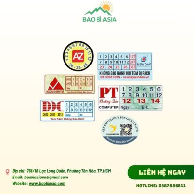 In Nhãn Dán Bao Bì