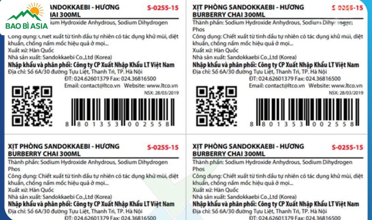 Tem nhãn decal mẫu 36