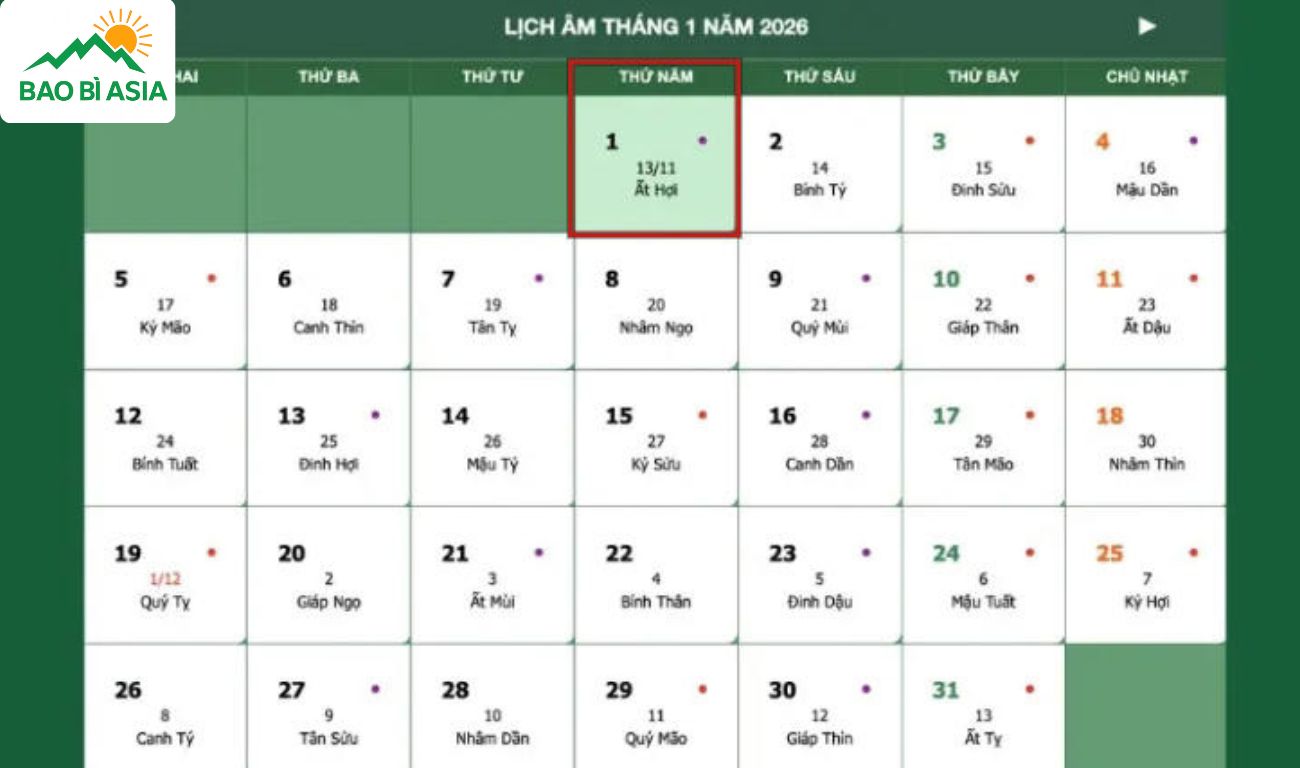 Tết Dương Lịch 2026