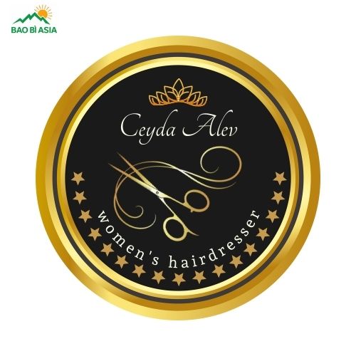 Decal tròn mẫu 18