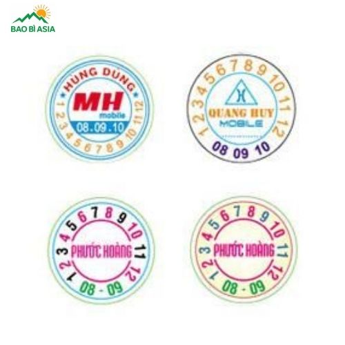Decal tròn mẫu 23