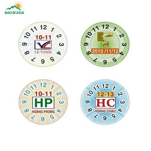 Decal tròn mẫu 25