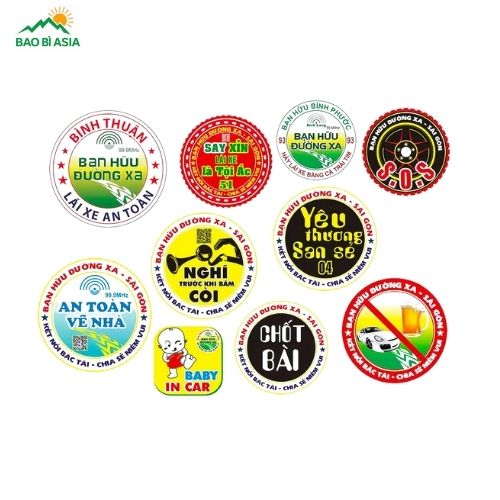 Decal tròn mẫu 27