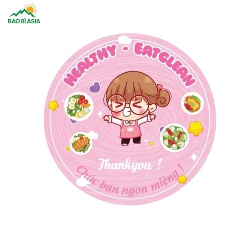 Decal tròn mẫu 30