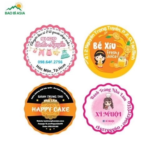 Decal tròn mẫu 35