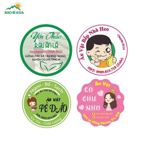 Decal tròn mẫu 36