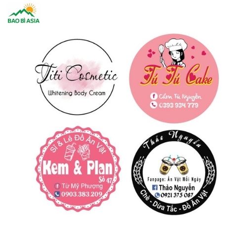 Decal tròn mẫu 37