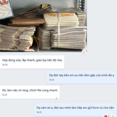 Xưởng In Hộp Giấy Theo Yêu Cầu, Cao Cấp, Giá Rẻ Nhất Tại TP.HCM