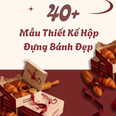 Ảnh đại diện hộp giấy đựng bánh đẹp