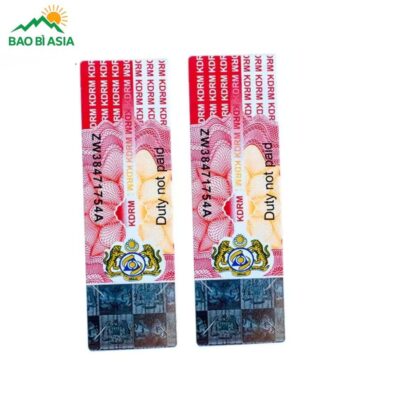 In Tem Chống Hàng Giả