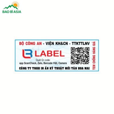 In Tem Chống Hàng Giả