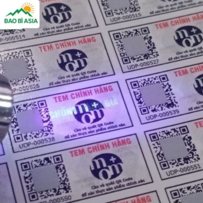 In Tem Chống Hàng Giả