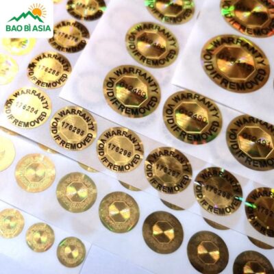 In Tem Chống Hàng Giả