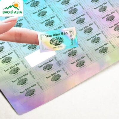 In Tem Chống Hàng Giả