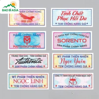 In Tem Chống Hàng Giả