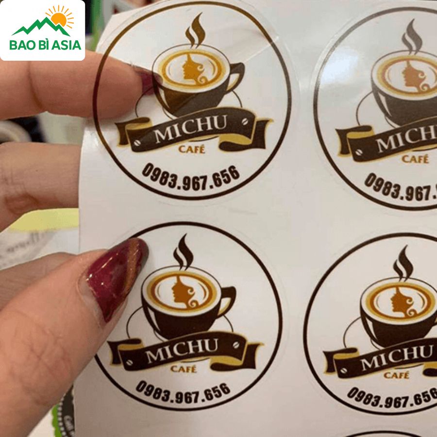 Mẫu tem dán ly đẹp 12