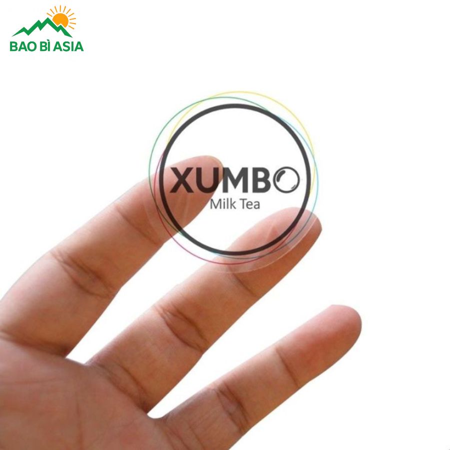 Mẫu tem dán ly đẹp 3