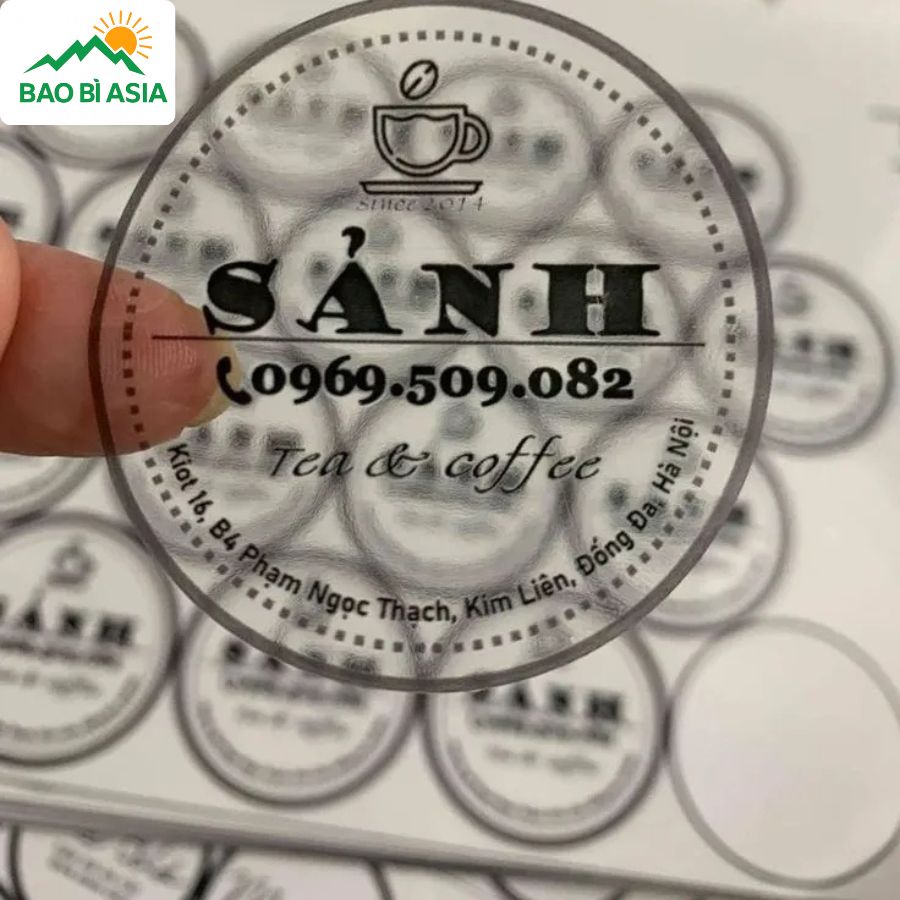 Mẫu tem dán ly đẹp 30