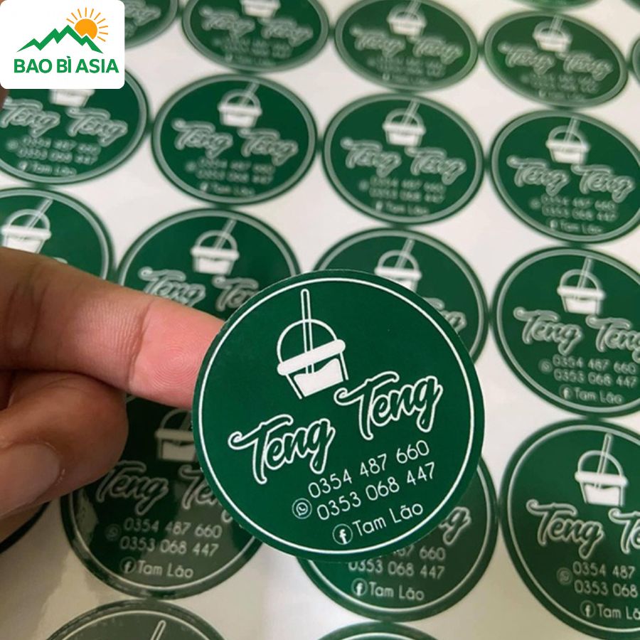 Mẫu tem dán ly đẹp 34