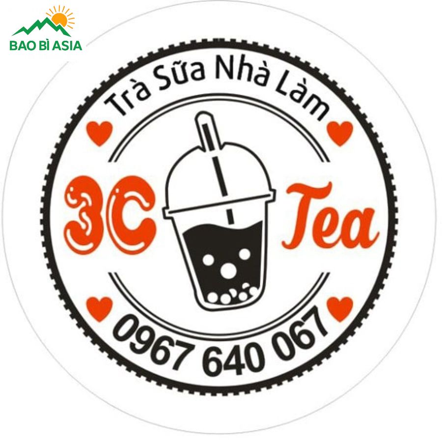 Mẫu tem dán ly đẹp 6