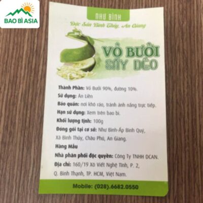 In Tem Nhãn Sản Phẩm