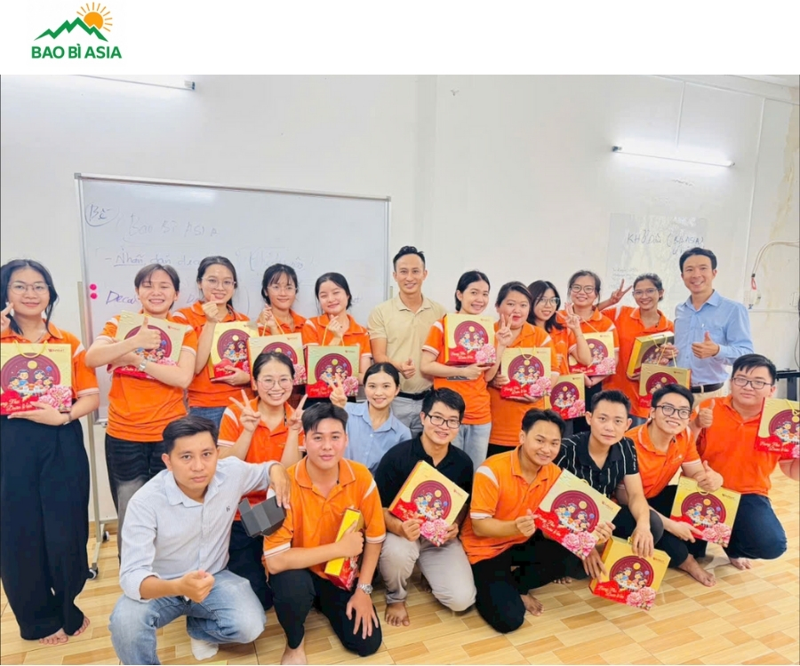 Đội ngũ nhân viên chuyên nghiệp của Bao Bì Asia