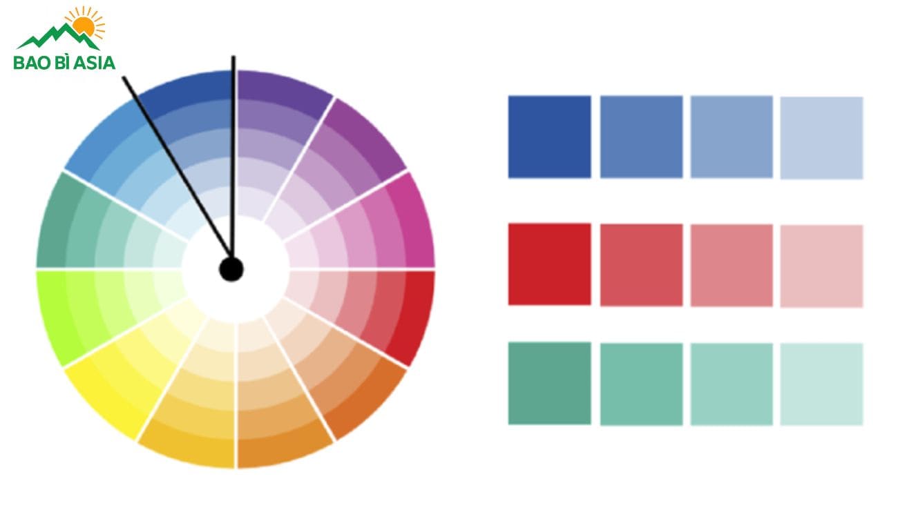 Phối màu đơn sắc