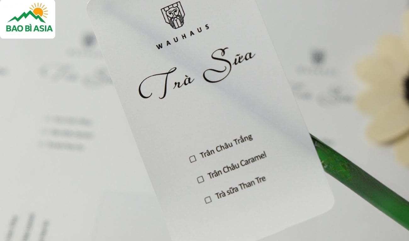 Tem dán ly nhựa đục