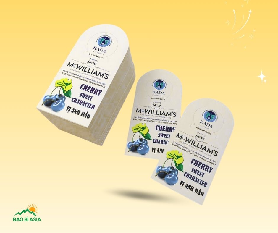 Tem nhãn thực phẩm mẫu 1