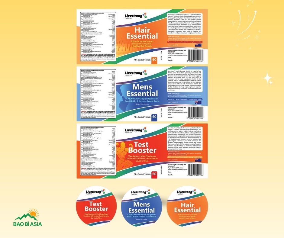 Tem nhãn thực phẩm mẫu 26