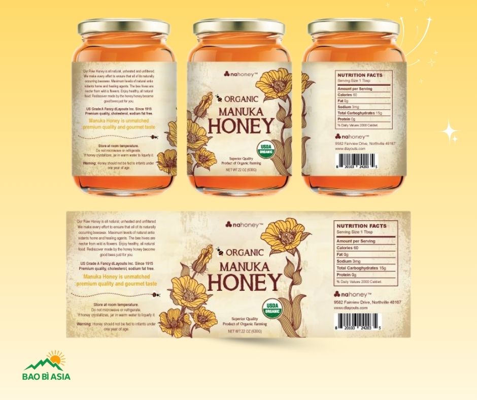 Tem nhãn thực phẩm mẫu 31