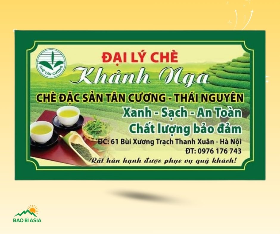 Tem nhãn thực phẩm mẫu 42
