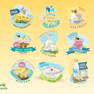 Tem Nhãn Thực Phẩm | 60+ Mẫu Nhãn Mác Thực Phẩm, Sản Phẩm Đẹp