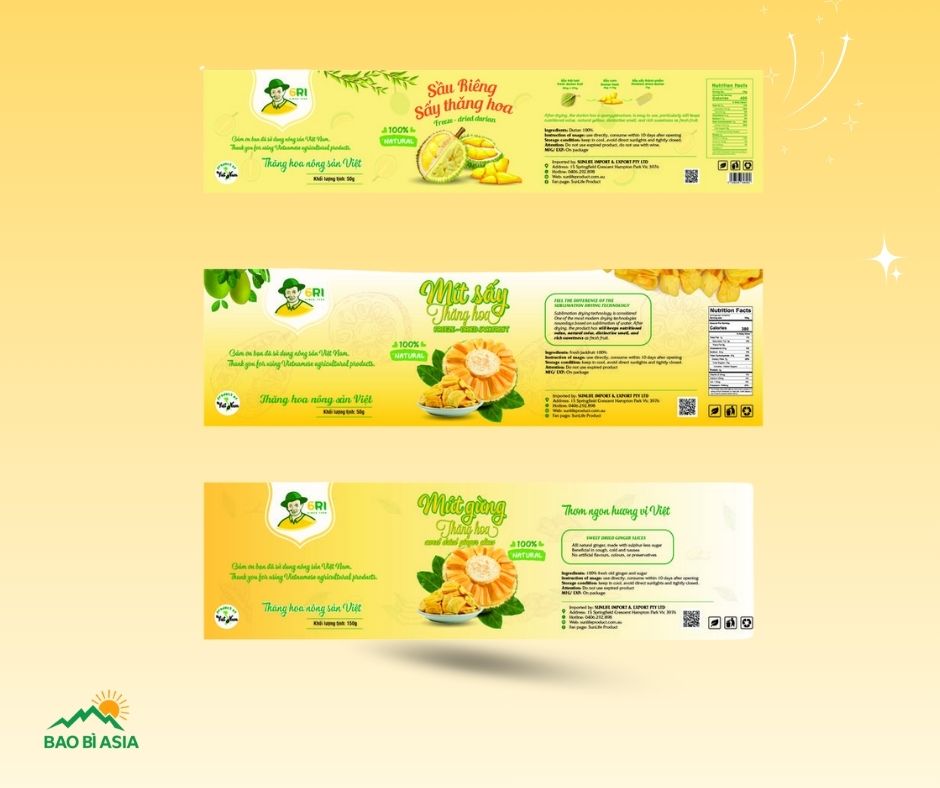 Tem nhãn thực phẩm mẫu 5